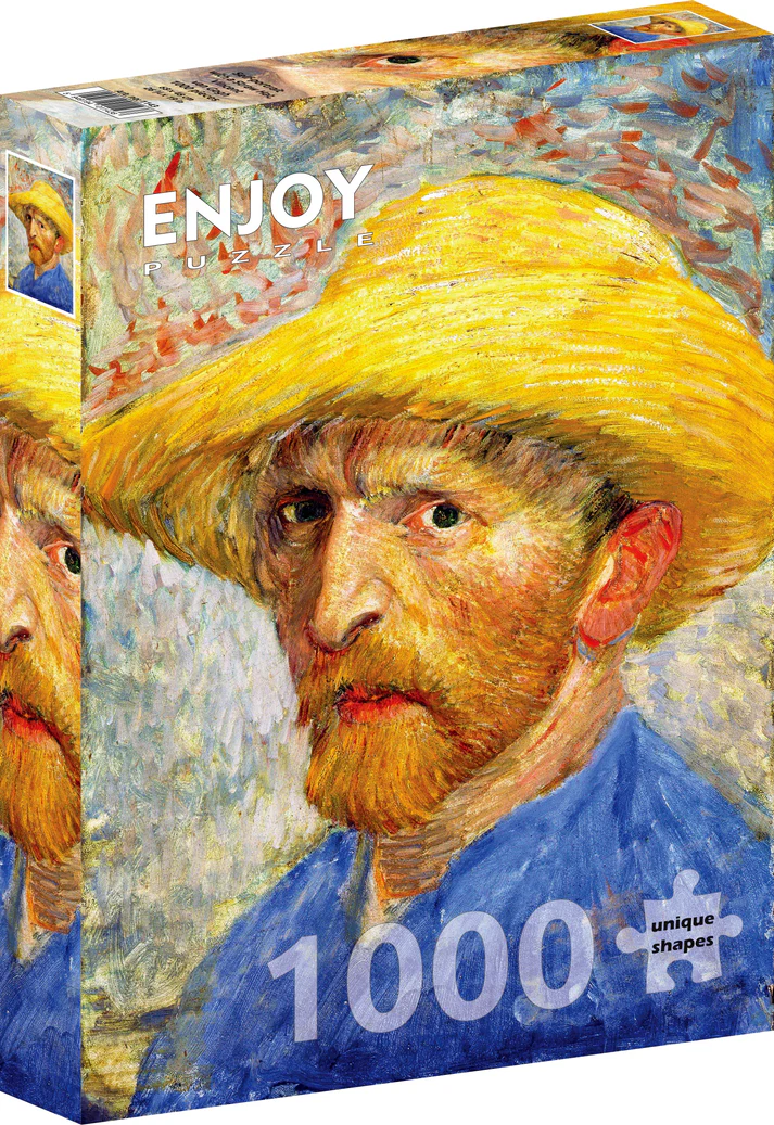 Self-Portrait With a Straw Hat